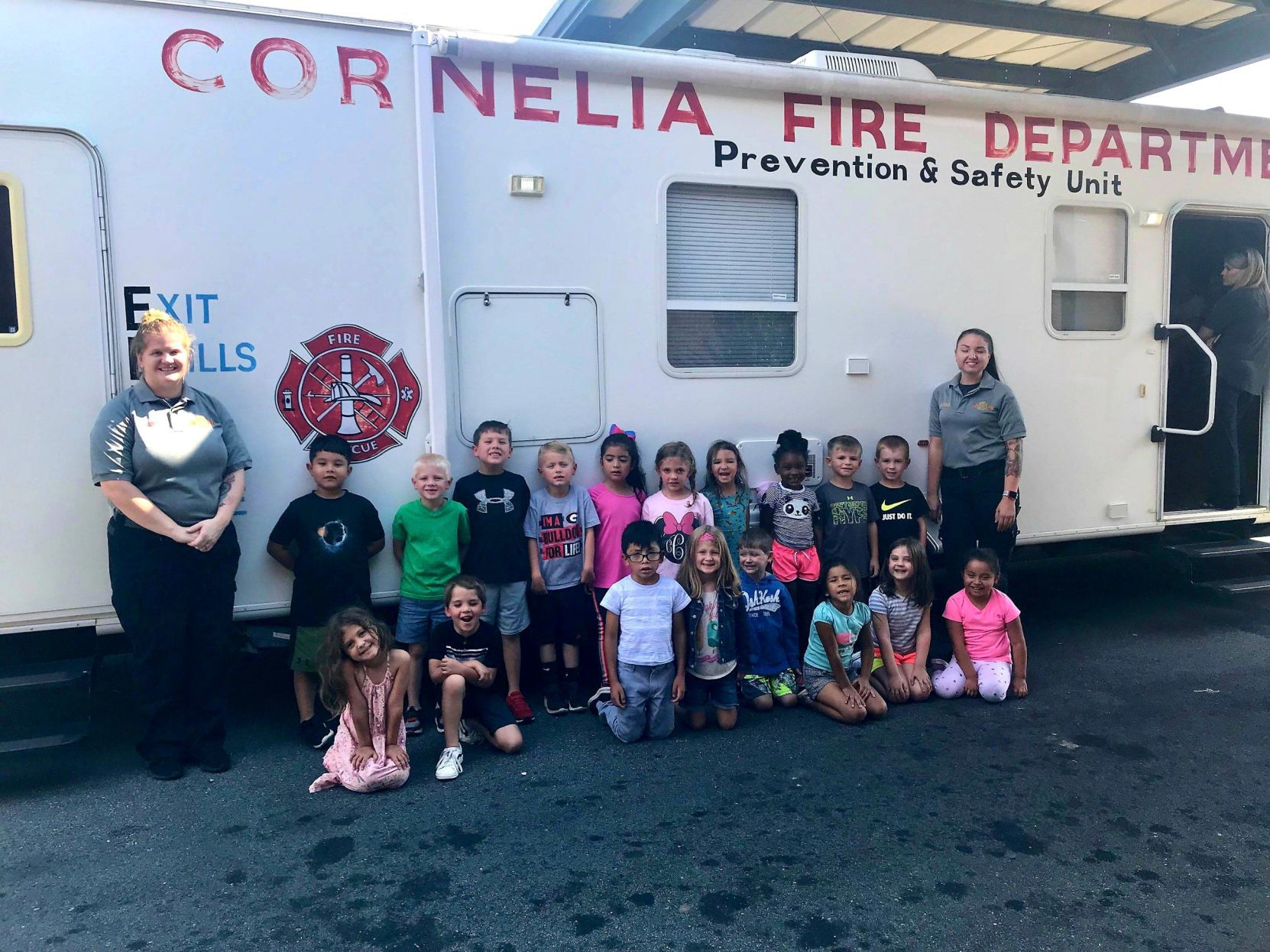 BCPS students learn about fire safety
